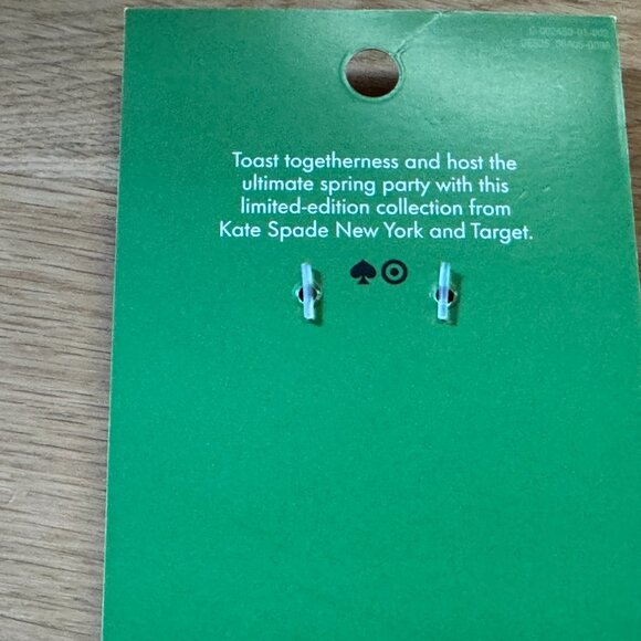 Striped Heart Coin Purse Bag Charm - kate spade new york x Target, Green/Blue - Picture 5 of 10